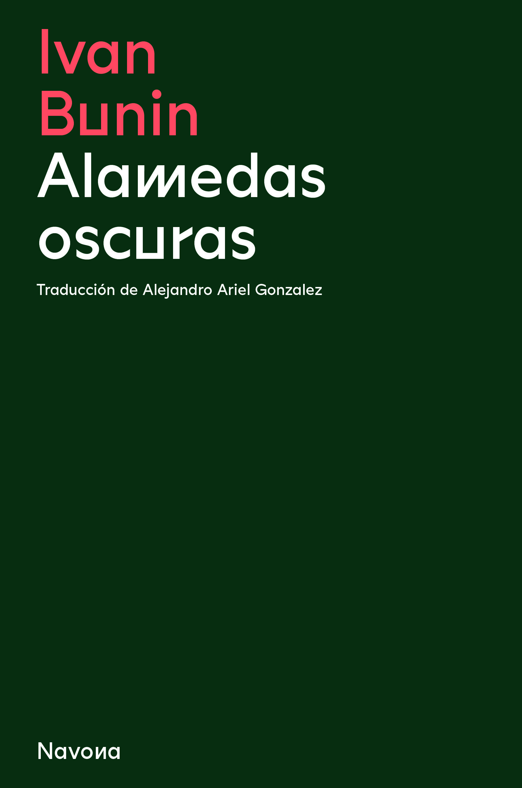 ALAMEDAS OSCURAS. 